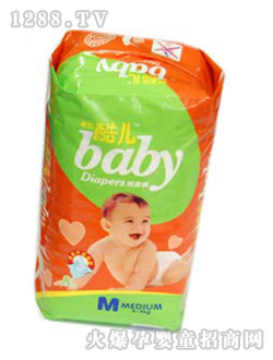 酷兒紙尿褲綠包裝