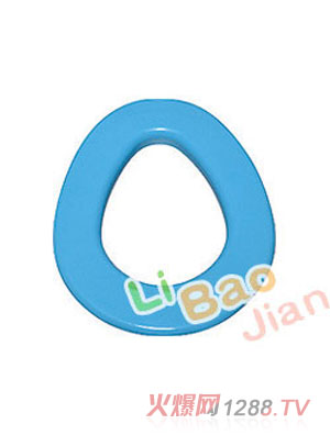麗寶健藍色嬰兒座便圈