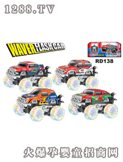 仁達音樂、閃燈搖擺特技車