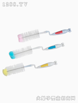 嬰適康旋轉(zhuǎn)奶瓶刷