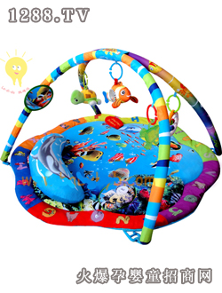 拉迪達(dá)嬰兒益智游戲毯