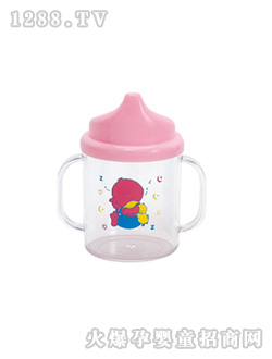 快樂寶兒學飲杯粉色