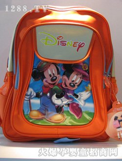 兒童王國(guó)紅色米奇包