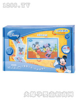 迪士尼米奇造型立體拼插畫(huà)