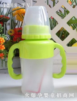 吉多小屋標(biāo)準(zhǔn)口徑硅膠奶瓶