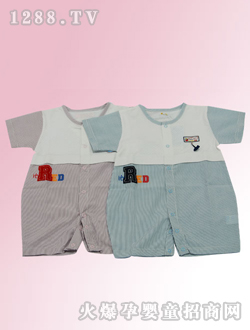 安嬰寶嬰兒外出連體衣