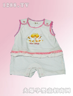 安嬰寶嬰兒無袖套裝