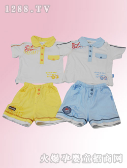 安嬰寶幼兒短袖套裝