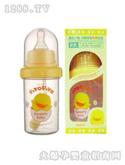 自動吸管P.P奶瓶160ml