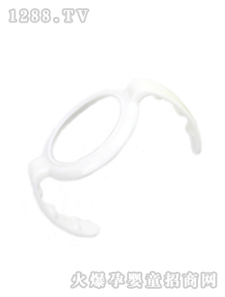 寬口徑奶瓶握把白色