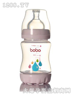 樂(lè)兒寶150毫升PP塑料防吐安全奶瓶