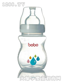 樂(lè)兒寶210毫升PP塑料寬口奶瓶