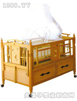 愛(ài)嬰寶嬰兒木床WFY935