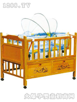 愛嬰寶嬰兒木床601-1