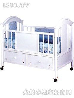 愛嬰寶嬰兒木床5187