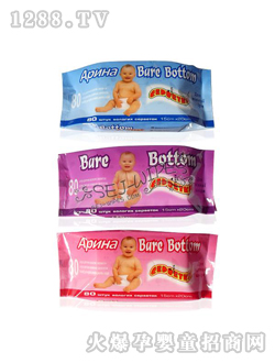 舒爾潔嬰兒濕巾3包裝