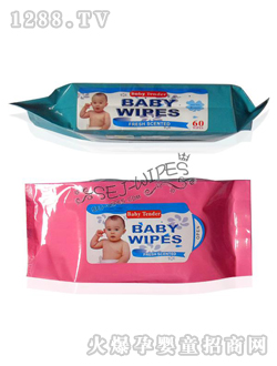 舒爾潔嬰兒濕巾青藍(lán)色包裝
