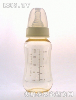 實(shí)感PES奶瓶180mL刻度