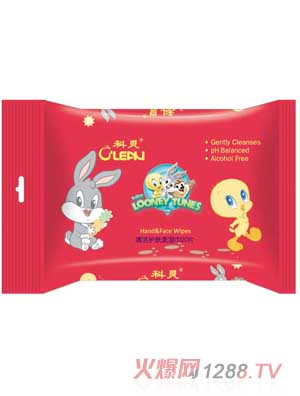 科靈清潔護(hù)膚柔濕巾