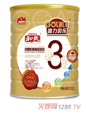 國力貝樂奶粉400g3