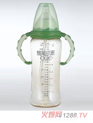 蠟筆小新PPSU圓弧標(biāo)準(zhǔn)口徑自動(dòng)260ml奶瓶