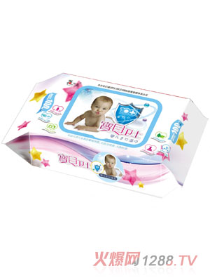 寶貝衛(wèi)士嬰兒手口濕巾