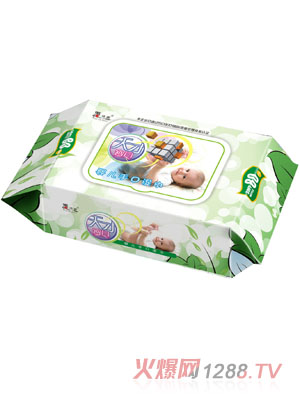天才寶貝嬰兒手口濕巾