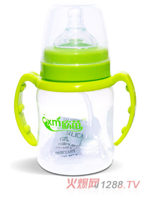 欣苗6安寬口PP奶瓶180ml