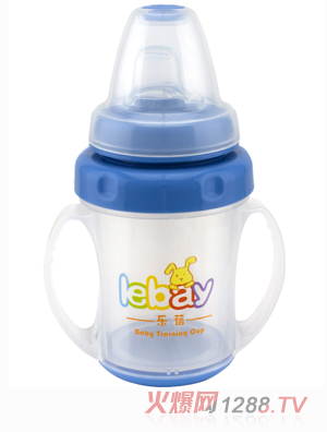 樂蓓嬰幼兒學(xué)飲杯6903藍色