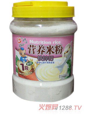 高鷹鐵鋅鈣營(yíng)養(yǎng)米粉1段