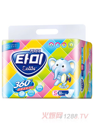 朵咪極薄超能吸嬰兒紙尿片S30片