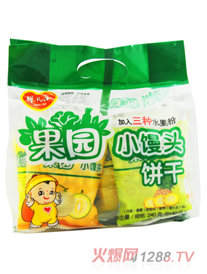 嬰兒樂果園小饅頭240g