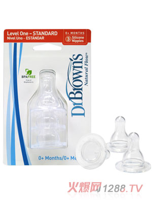 布朗博士流量1標準奶嘴