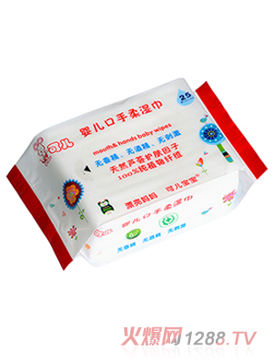 可兒嬰兒口手柔濕巾