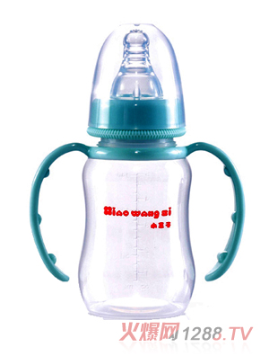 小王子5安弧形有耳PP奶瓶