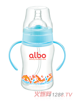 愛(ài)樂(lè)寶200mlPP自動(dòng)奶瓶藍(lán)