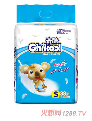 奇酷迷你紙尿片S38片