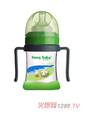 好氏嬰童海螺印花灰色雙柄奶瓶（?。?><div
                                                class=