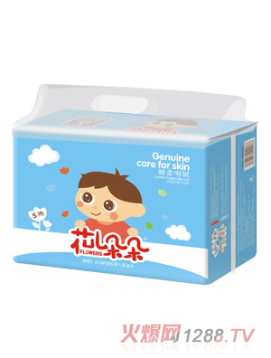 花兒朵朵嬰兒紙尿片S碼38片