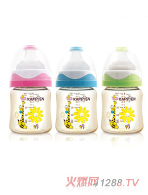 卡比恩PPSU奶瓶150ml-配磨砂實感奶嘴