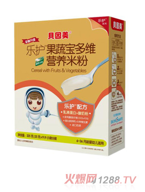 貝因美樂(lè)護(hù)果蔬寶多維營(yíng)養(yǎng)米粉