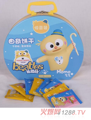 比逗仕牛奶、蔓越莓味曲奇餅干