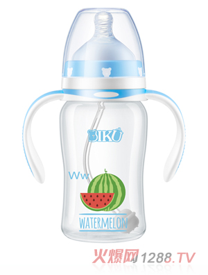比酷熊PP奶瓶-西瓜圖案