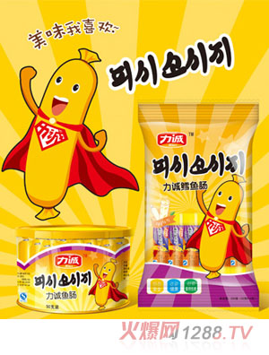 力誠(chéng)魚腸（鱈魚味）