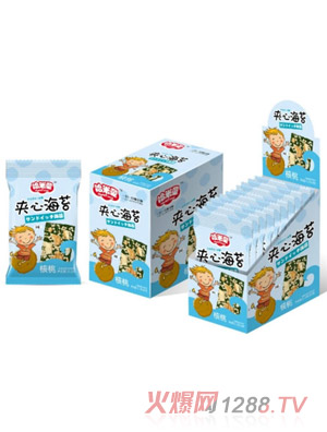 哈米童夾心海苔核桃味