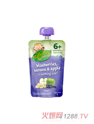 拉芙迪藍(lán)莓香蕉蘋果果蔬泥