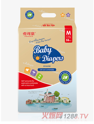 安可親紙尿褲M(mǎn)碼