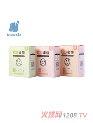 N-cubic恩庫(kù)克 無添加寶寶健康米餅50g