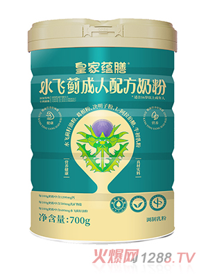 皇家蘊(yùn)膳水飛薊成人配方奶粉罐裝