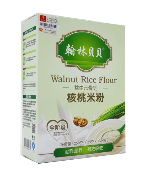 翰林貝貝益生元核桃米粉